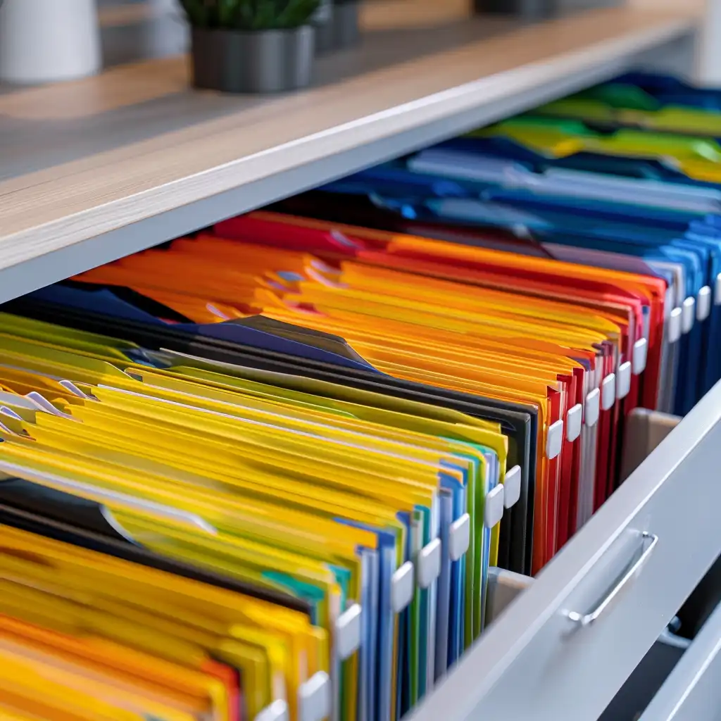 Eenvoud in archivering: Ontdek het hangmap-systeem.